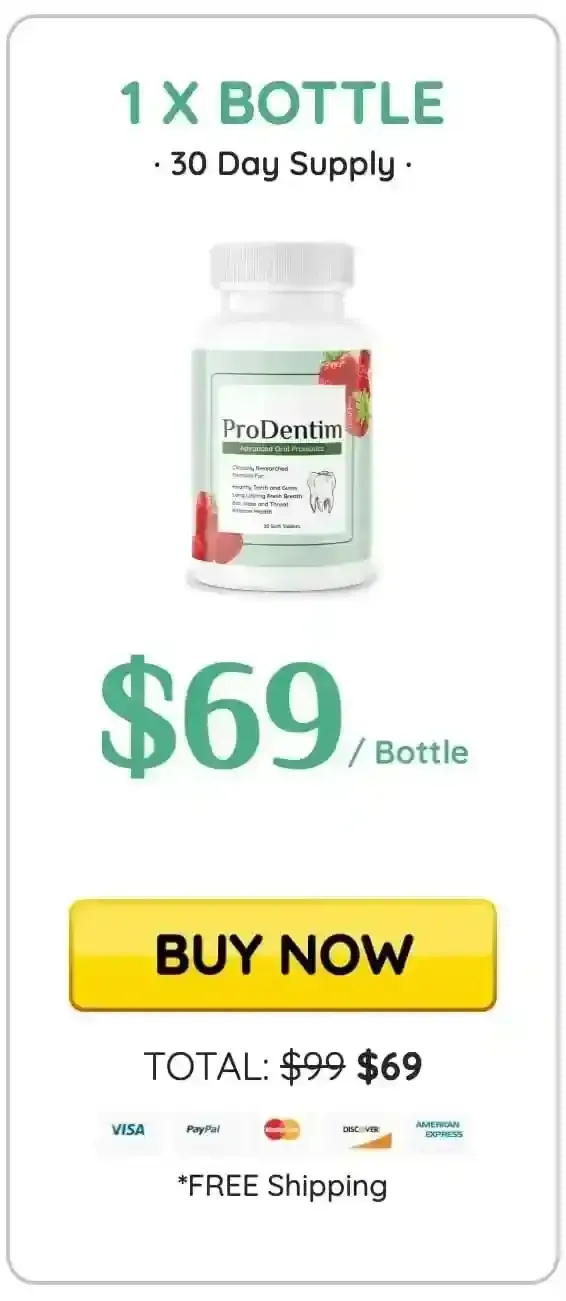 prodentim 1 bottle